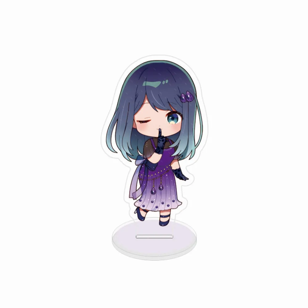 Anime Figure Oshi No Ko Acrylic Stand Ai Aqua Ruby Arima Kana Akane MEM Standing 10CM Model Plate Desk Display Ornament Props