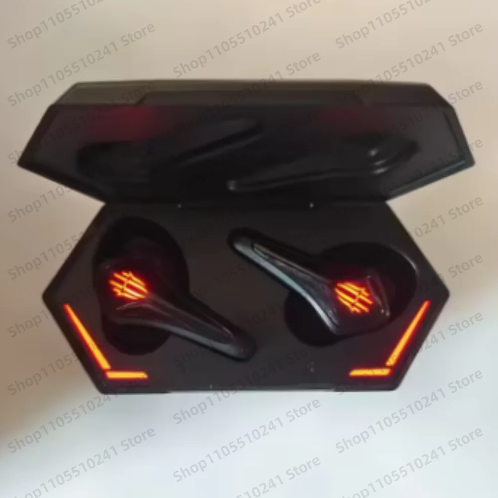 Used RedMagic Red Magic TWS Gaming Earphone for Nubia RedMagic 7 7Pro 5G Wireless Redmagic Cyberpods 4-16 Hours Battery Life