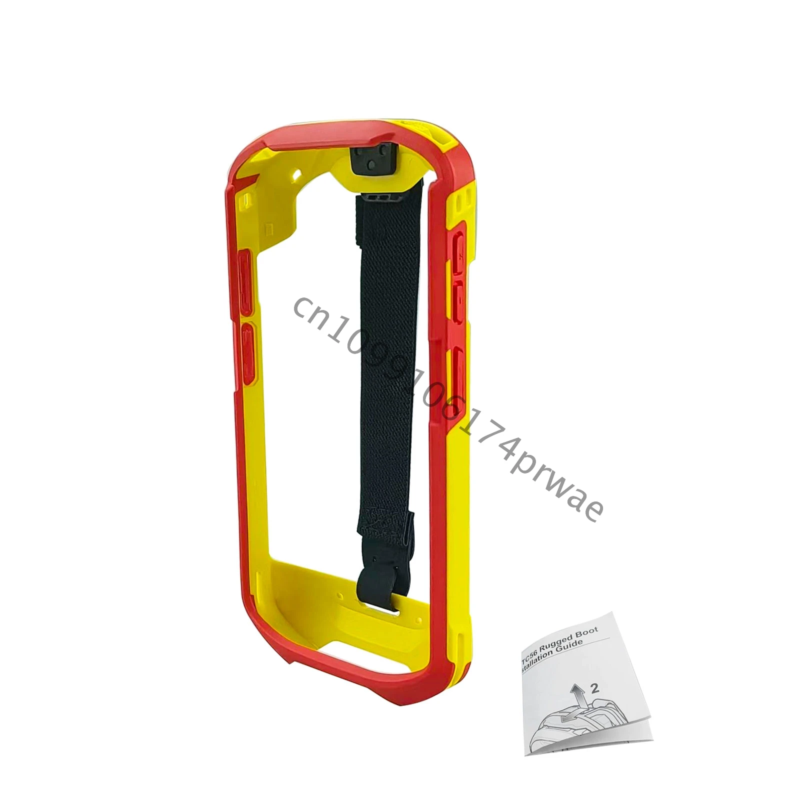 ☑️ Correa de mano resistente para bota de exoesqueleto roja y amarilla SG-TC5X-EXO1-01 para terminales Zebra TC51, TC56, TC52, TC57, TC52X, TC57X, TC510K ☑️