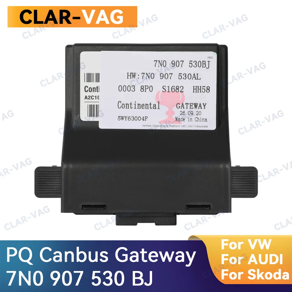 

OEM PQ Canbus Gateway Data Bus Diagnostic Interface 20 Pins for VW Jetta 5 MK5 Golf 5 6 MK6 Touran Octavia 7N0907530BJ