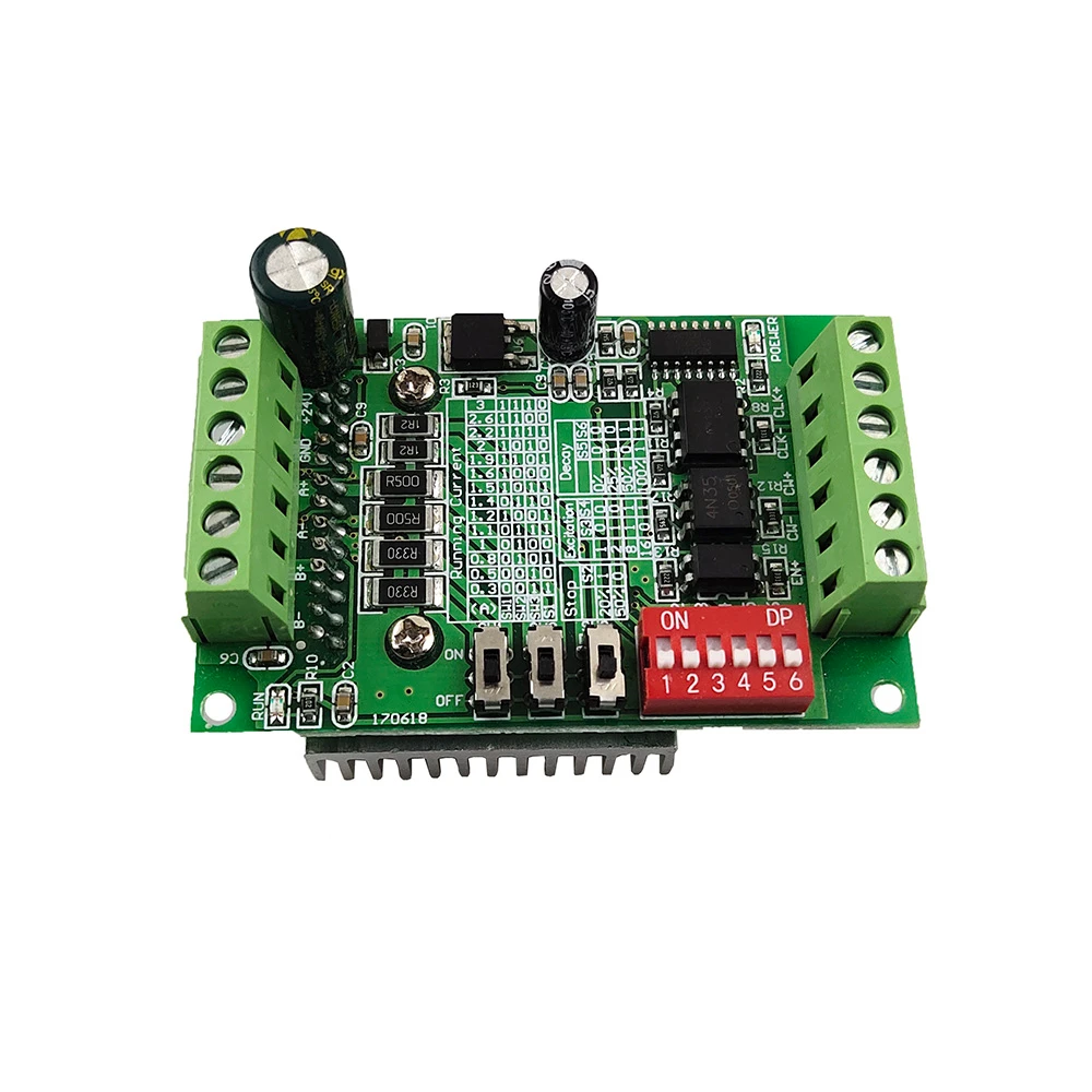 Stepper Motor Driver TB6560 3A DC10V-35V Use For Diy Engraving and Cutter Machine
