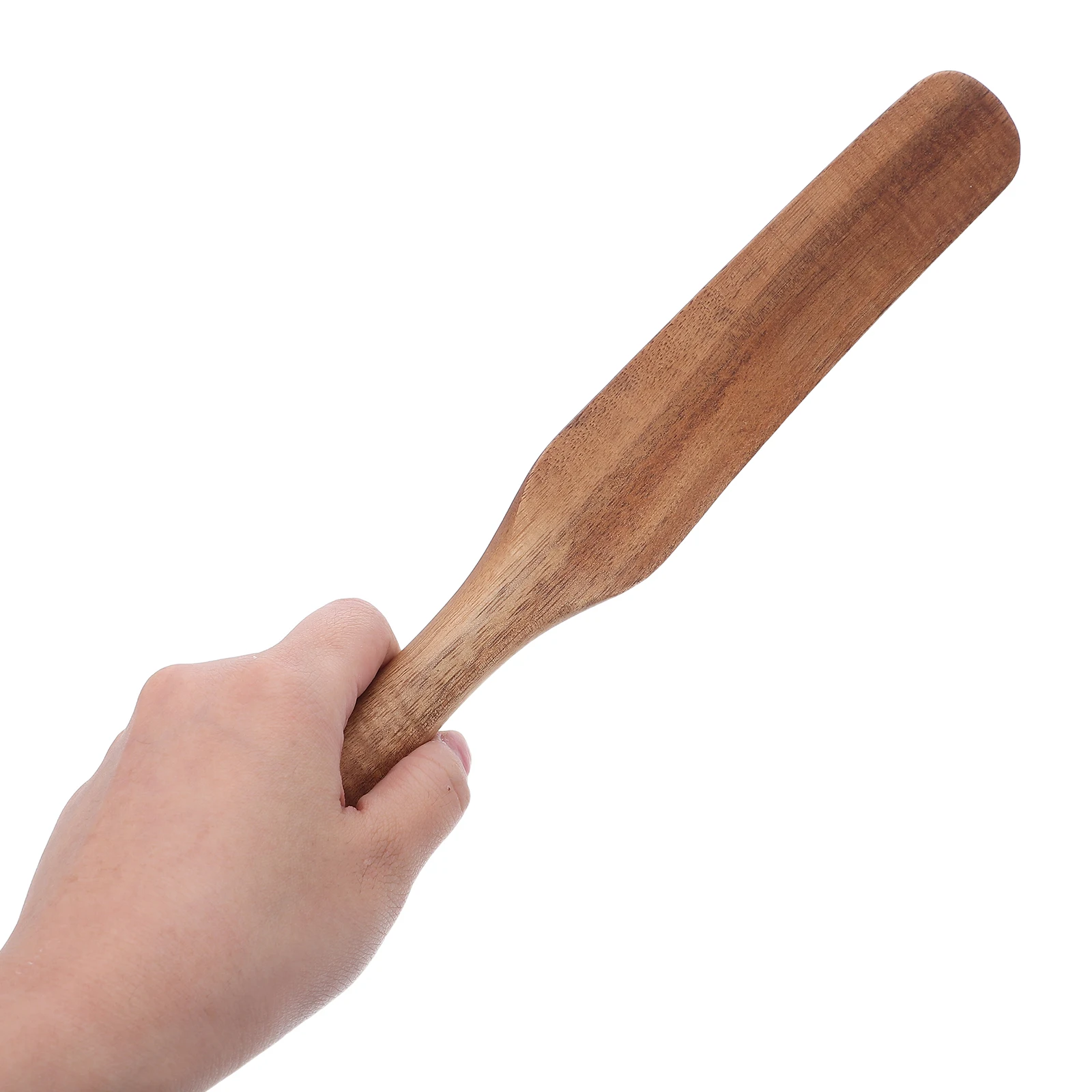 

2pcs Wooden Spatula For Sourdough Starter Bread Mixing Stir Stick Natural Wood Kitchen Cooking Tool Long Handle Cheese Spreader