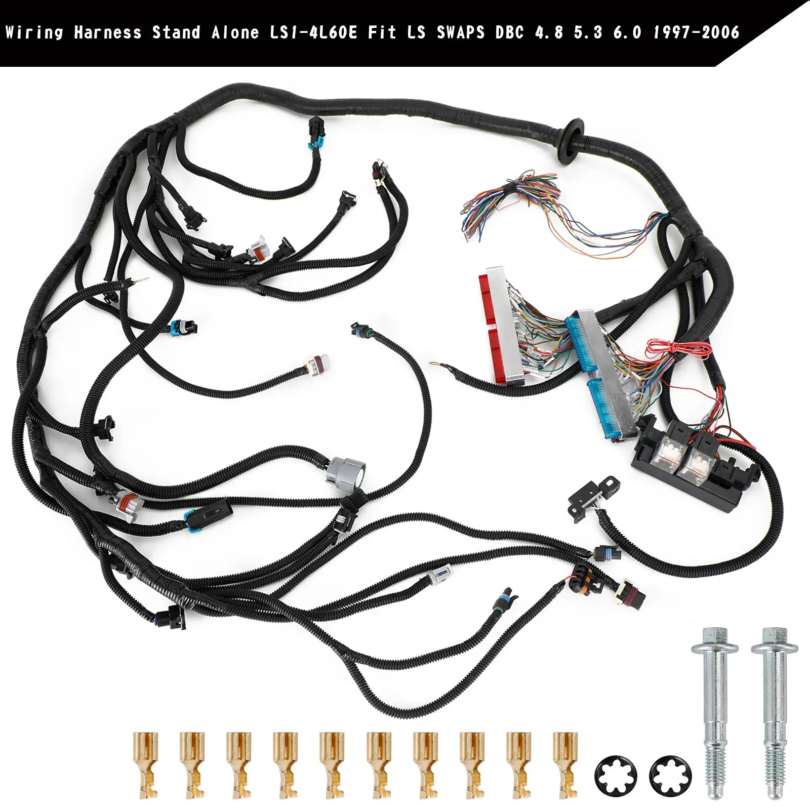 Wiring Harness Stand Alone LS1-4L60E Fit For LS SWAPS DBC 4.8 5.3 6.0 1997-2006