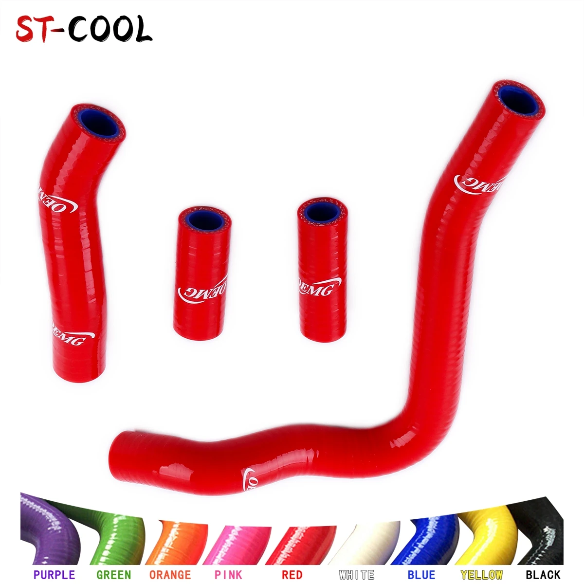 

For 1992-1996 Honda CR250R CR 250 CR250 1995 1993 1994 High Performance Motorcycle Silicone Radiator Hoses Tubes Piping Kit 4Pcs