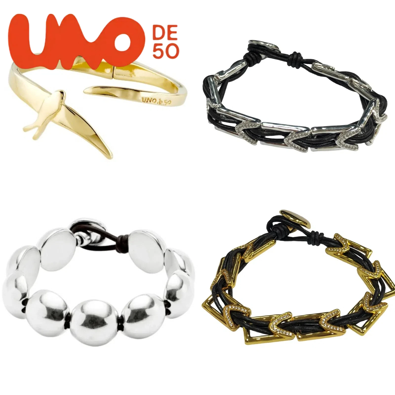 

UNOde50 24K Gold/Silver Bracelet – Elevate Your Style With Discounted Luxury