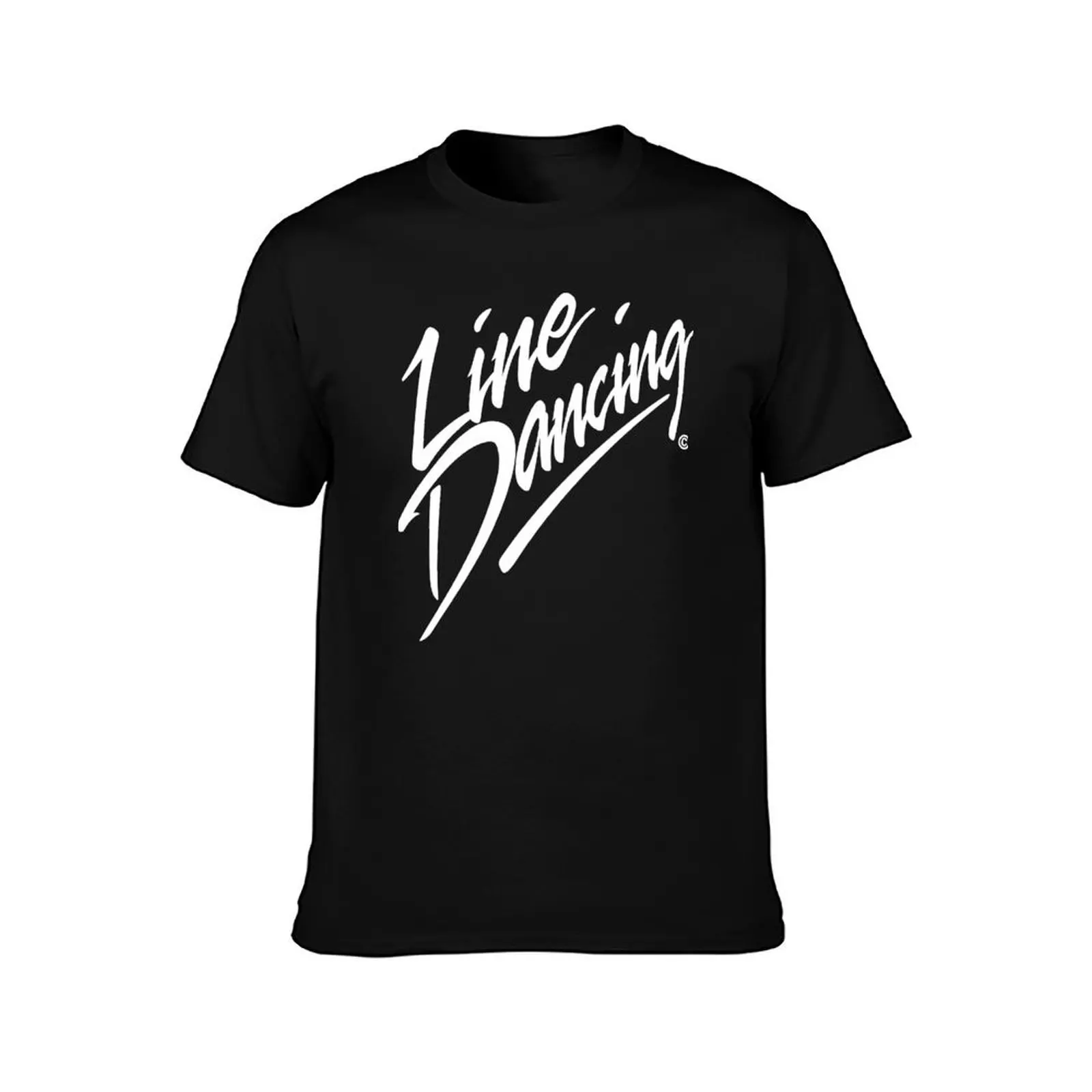LINE DANCING HANDWRITTEN, BY SUBGIRL T-Shirt, Summer Casual Cotton Tee, Oversized Streetwear Tops, Vintage Graphic Print