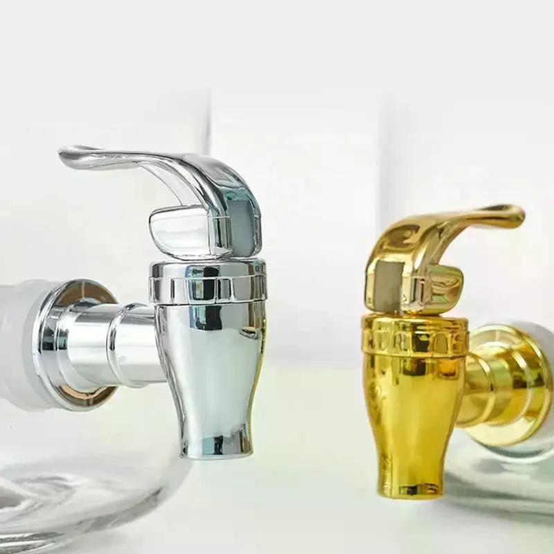 Leakproof Beverage Faucet Food Grade Electroplated Plastic Tap Valve for Home Brewed Beer Wine Bucket Dispenser
