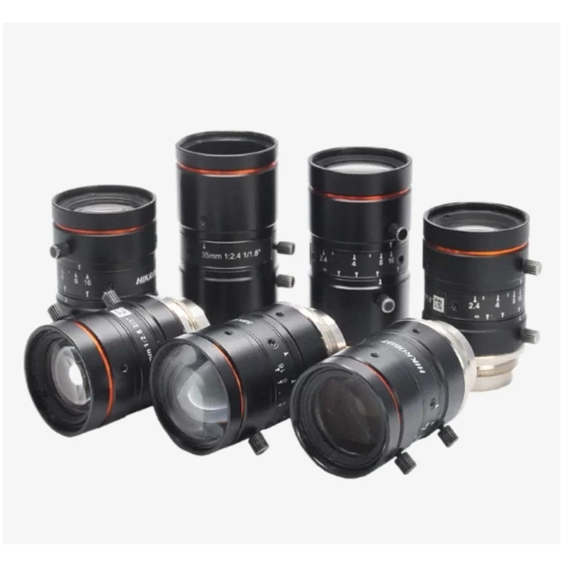HIKROBOT 10 Million Pixels Industrial Lens  MVL-HF2524M-10MP 25mm MVL-HF3524M-10MP 35mm  MVL-HF5024M-10MP 50mm C Interface