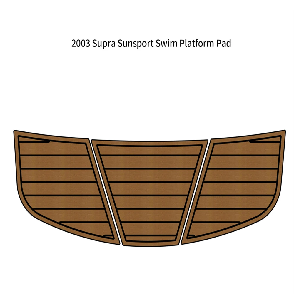 

2003 Supra Sunsport Swim Platform Boat EVA Faux Foam Teak Deck Floor Pad