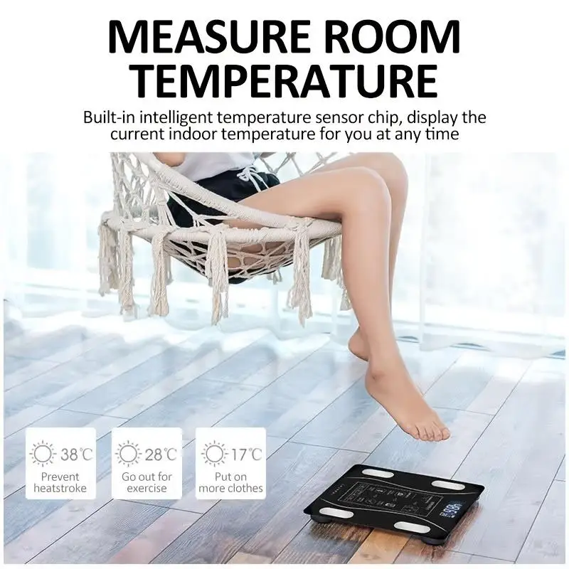 Smart Wireless Body Fat Scale 5