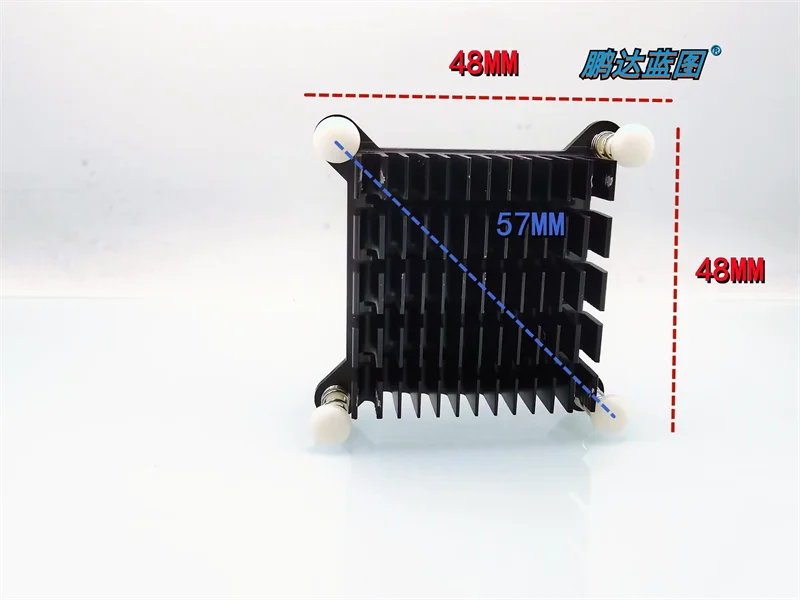 4010 wentylator karty graficznej z radiatorem, radiator z chipem mostka północ-południe, pomiar prędkości 12V, rozstaw otworów 57MM, 40MM, cztery pi