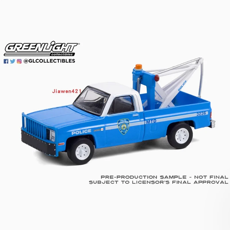 

GreenLight 1:64 Scale 1987 GMC Sierra k2500 Alloy Simulated Car Model Collection Display Toy Gifts Souvenirs