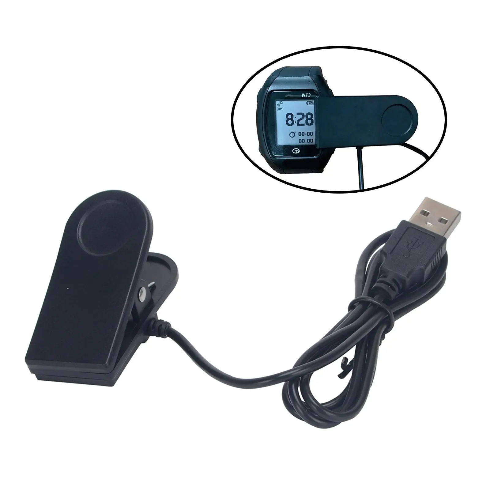 Fast Watch Charger 3.3ft/1m Charging Cable specially designed compatible with WT3