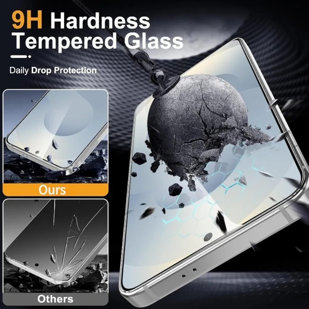 

2 шт. высокопрозрачных защитных стекол для Samsung Galaxy S26 S25 S24 Ultra S23 S22 S21 Plus S24 S25 FE с установкой в один клик