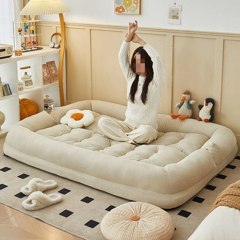 Lazy sofa, reclining and sleeping, double tatami, foldable