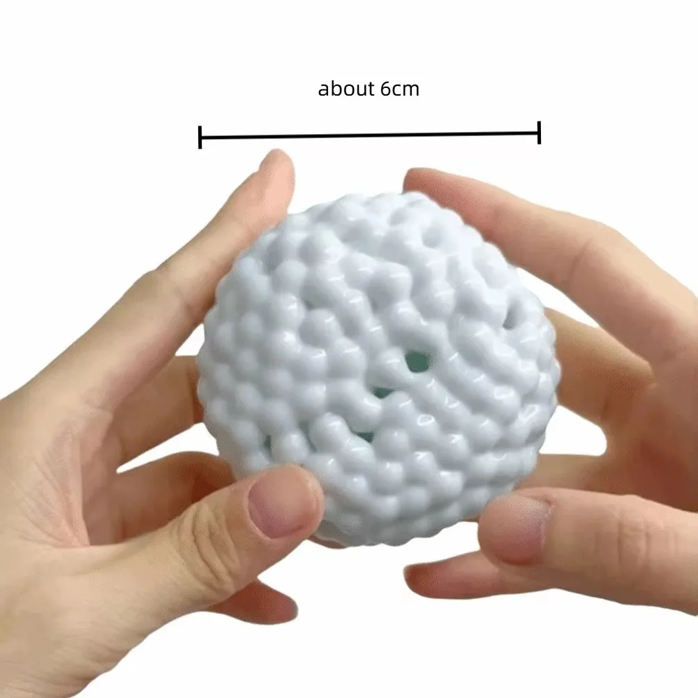Cute Soft Mochi Bead Stress Reliever Crunchy Ball Non-toxic Washable Fidget Squeeze Toy for ADHD Anxiety Emotional Alleviate Toy