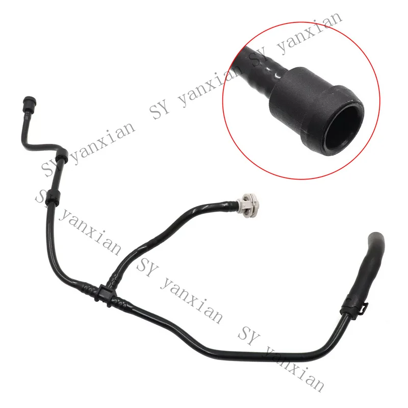 SY+ Coolant Overflow Water Tank Hose Radiator Pipe For 2018-2024 Audi Q5 80A121081DH