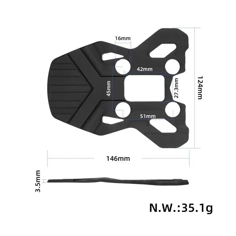 Rear Pedal Support For KUGOO KIRIN KuKirin G2 Master Electric Foot Holder Parts