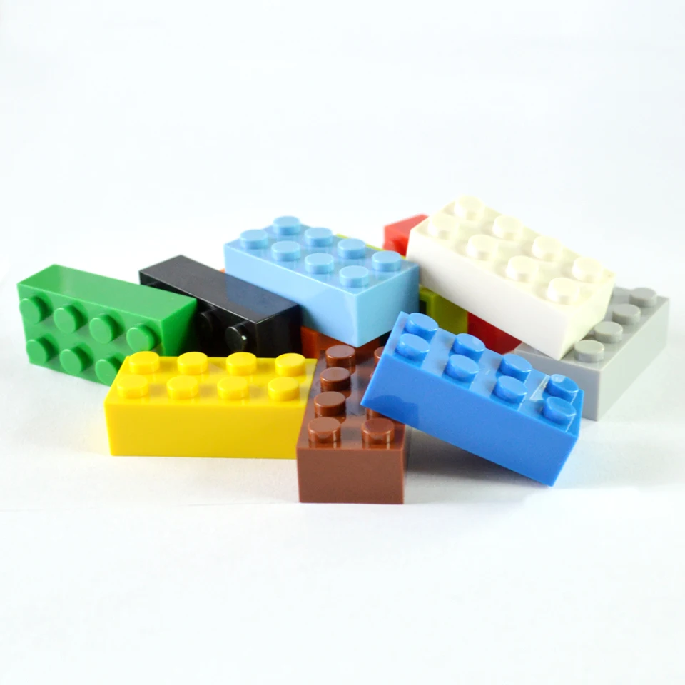 1 Pcs Buildings Blocks 3001 Brick 2 x 4 Collections Bulk Modular GBC Toy For High-Tech MOC Set