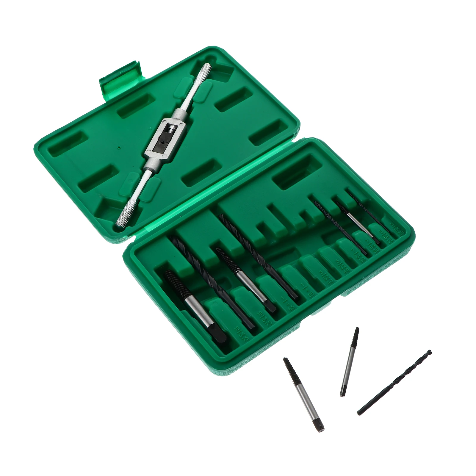 

1 High Speed Steel Broken Wire Extractor Drill Bit Kit for Damaged Screw Removal Stud Remover Tool H Tools Tap Dies