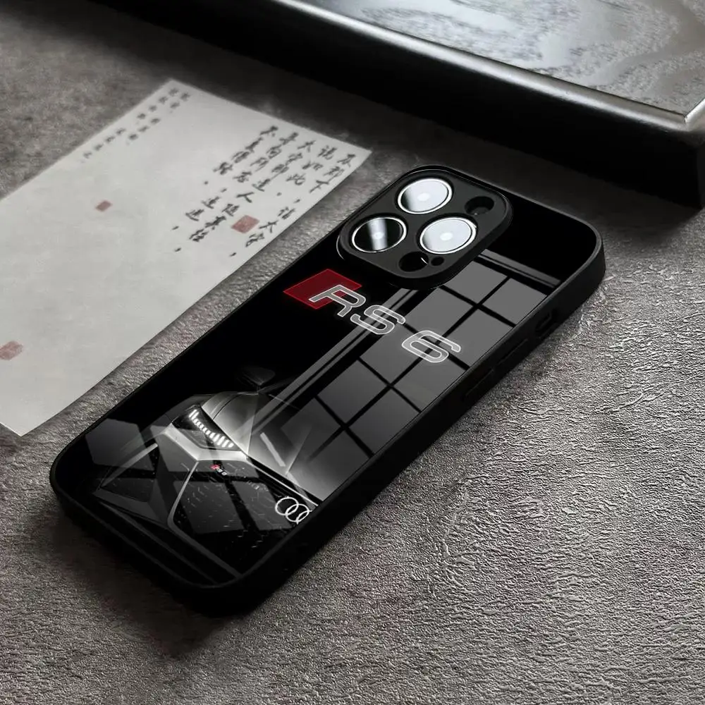 حافظة لهاتف آيفون 16 برو ماكس 15 بلس 14 برو 12 11 13 Mini X XR XS Max 8 7 Plus SE 2020 غطاء زجاجي