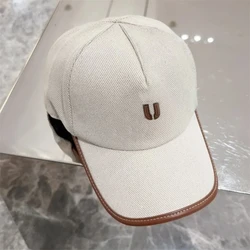 Casquette de Baseball en Jean pour Homme et Femme, Chapeau Rétro Brodé en Coton, Design d'Extérieur, Nouvelle Collection 2024, U939689