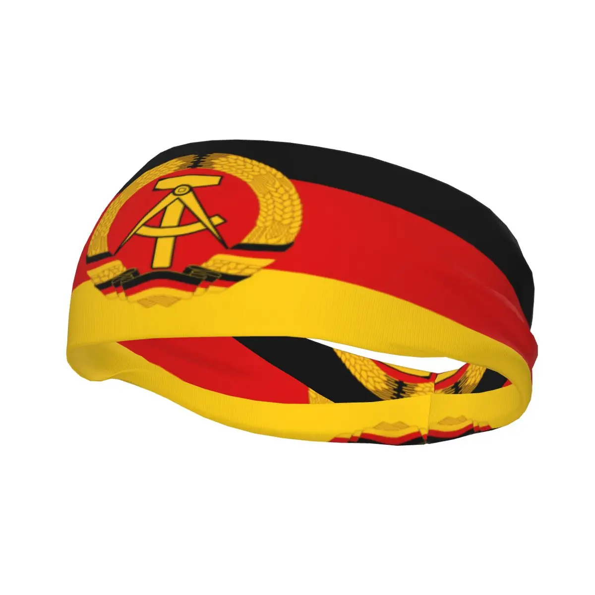 

Спортивная повязка на голову с флагом немецкого бега, фитнеса, повязка на повязку для велоспорта, пробежки, повязка для волос
