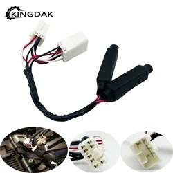 1x LED Load Blinker Motorcycle Turn Signal Lights Equalizer Resistor Plug For Harley Road King Electra Street Glide FLHR FLHX