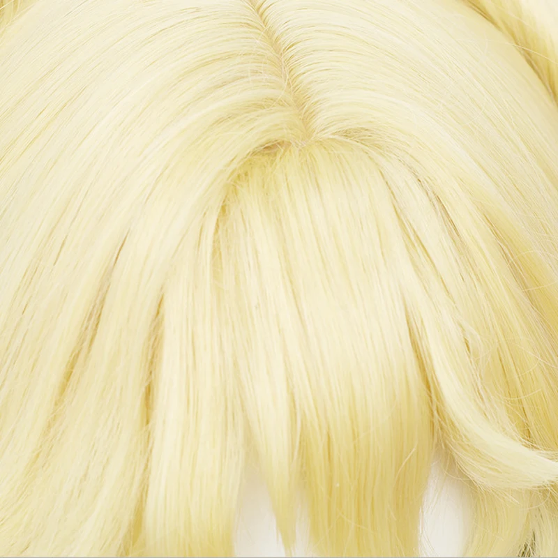 L-email wig Synthetic Hair Game Wuthering Waves Verina Cosplay Wig 100cm Long Yellow Green Color Cosplay Wigs Heat Resistant Wig