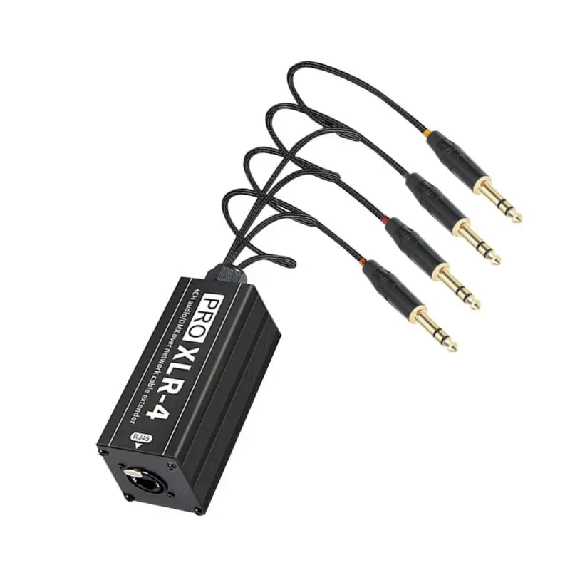 Multiple Interfaces XLR Auditory Converter Supports 4 Synchronous Transmissions For Large Venues  D2RC