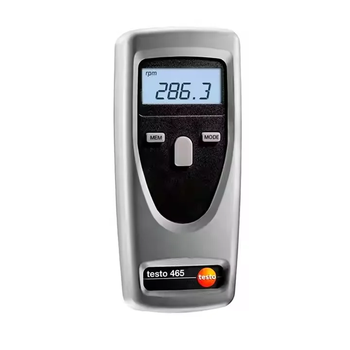 Testo 465 Tachometer Speed Revolution Speedometer Tester Rotation 0563 0465