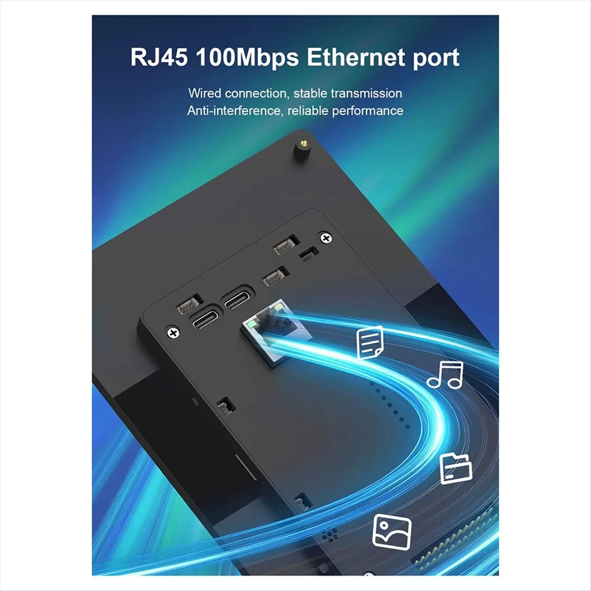 A10R 7inch 1024 X 600 IPS Capacitive Touch ESP32P4 Development Board ESP32-C6 Development Board with Housing and Camera