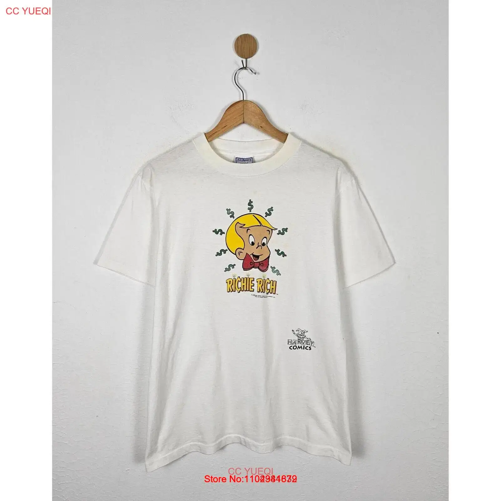 Vintage Richie Rich 90s Harvey Comics shirt