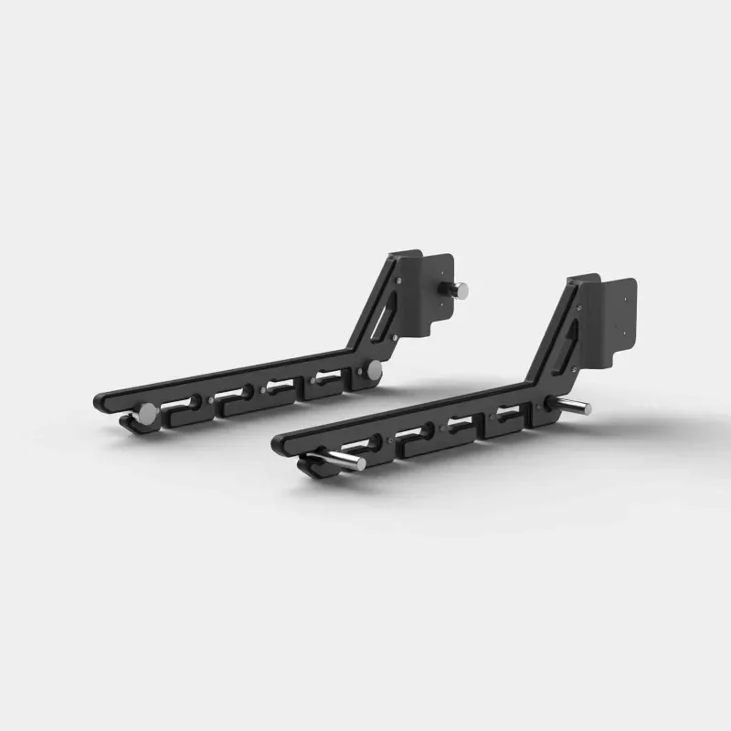 

Gooseneck Power Rack Resistance Band Rail Pair Attachment