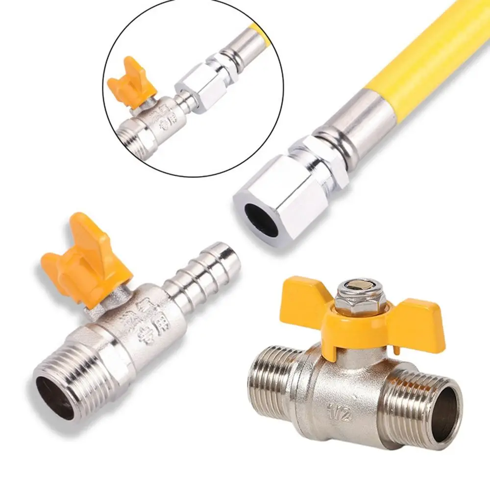 New Brass Faucet Diverter Valve Thickened 1/2