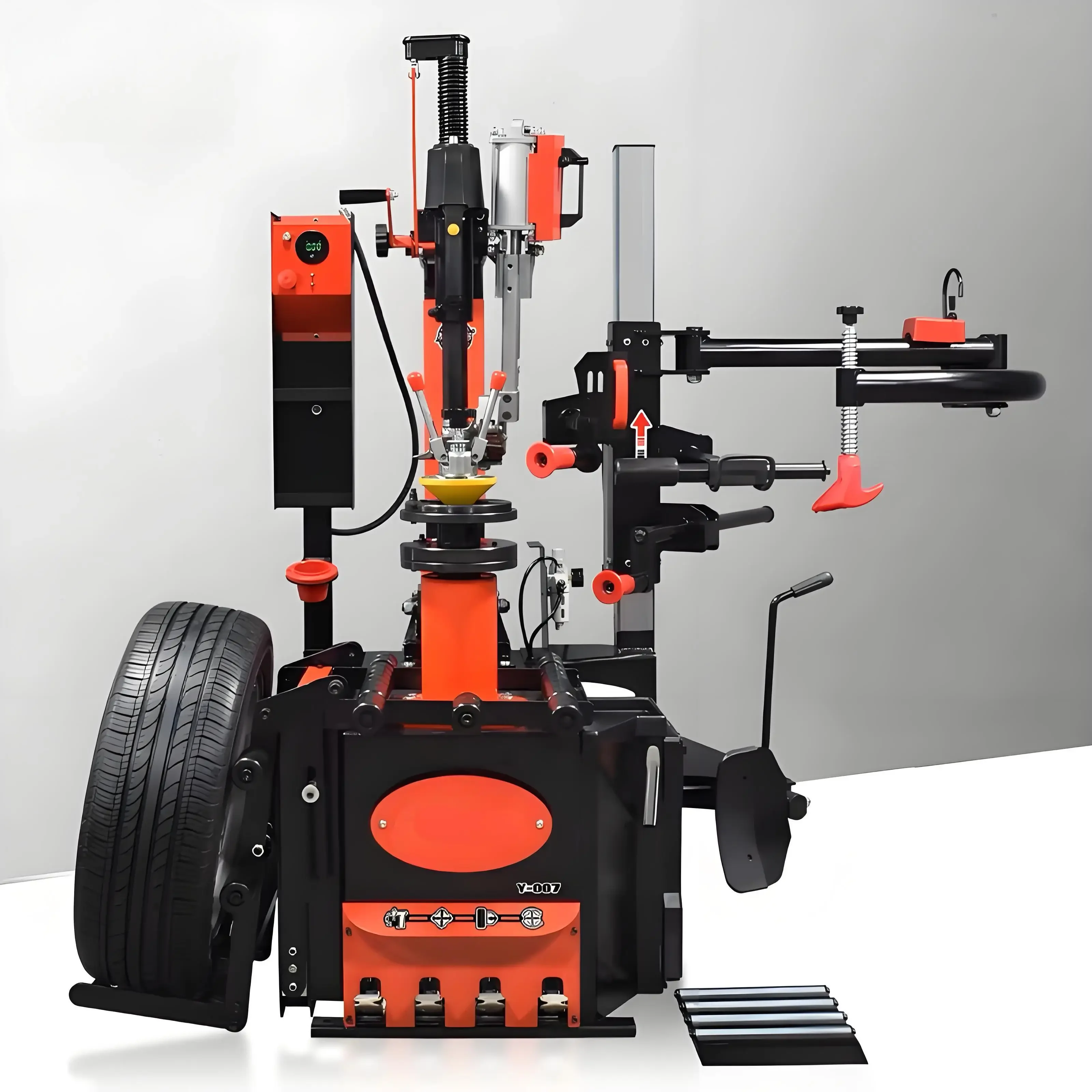 Automatic non-contact tire changer Workshop tire installer No pry bar No disc swing arm Tire changer