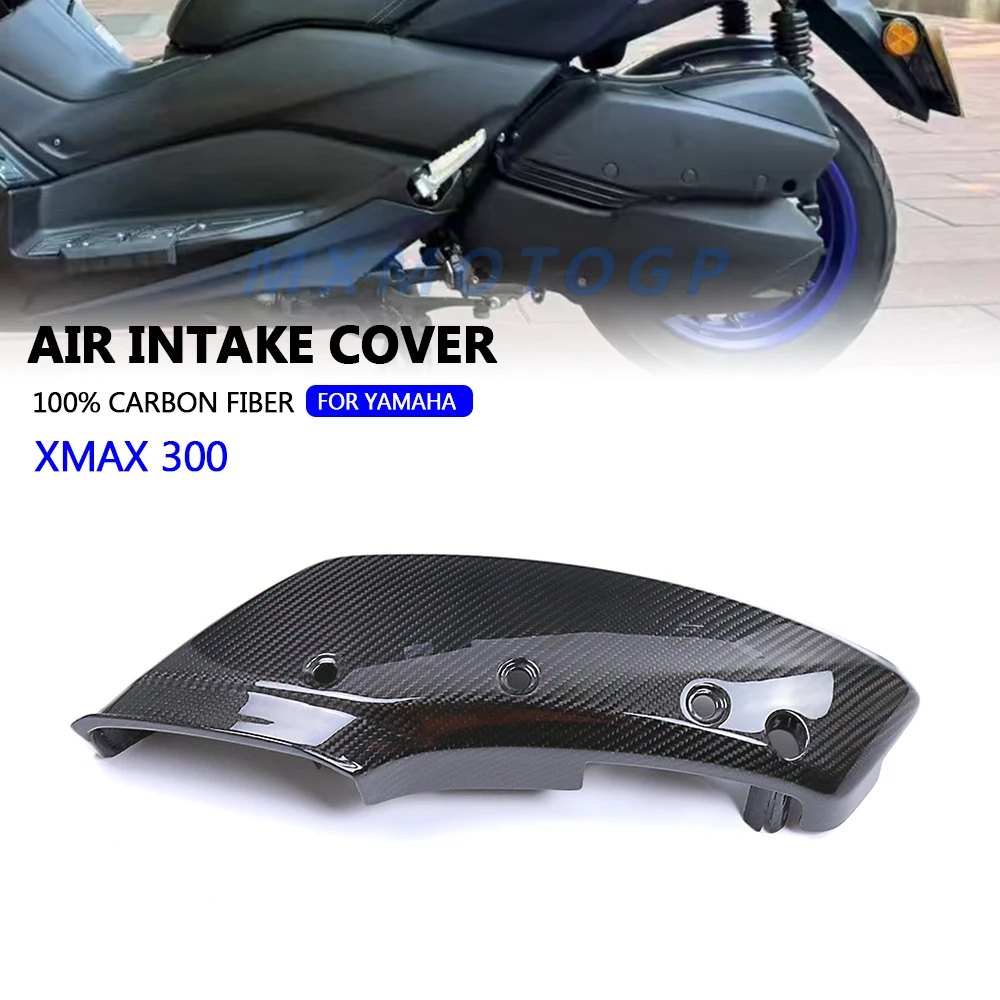 

For Yamaha XMAX 300 2022 2023 100% Carbon Fiber Air Intake Cover Full Fairing Kits Motorcycle Accessories