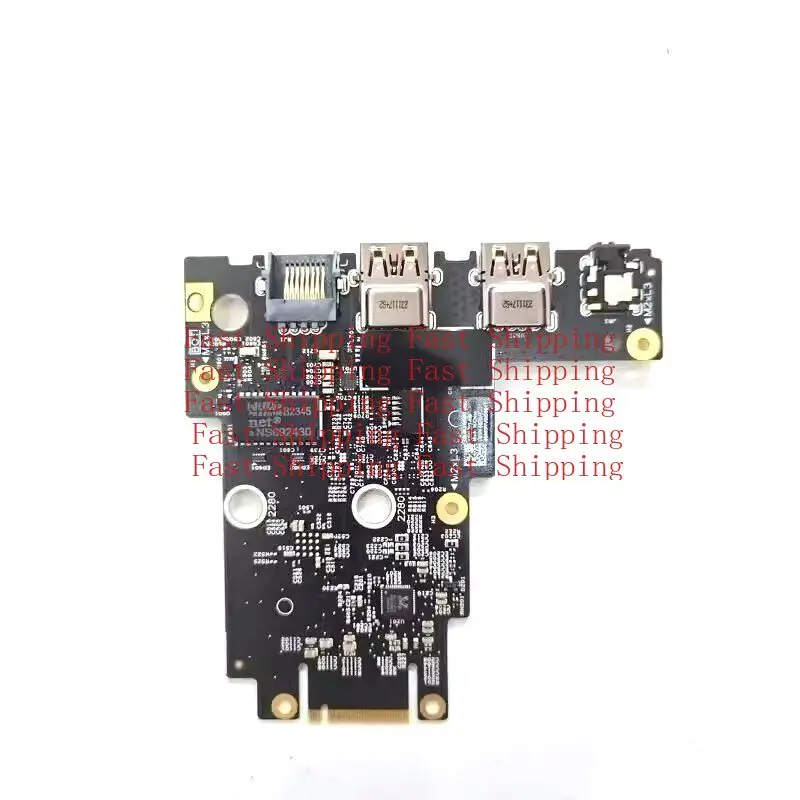 A=0R31V9 R31V9 100% USB Audio RJ45 Lan Board For Dell Alienware M18 R1 R2 Laptop