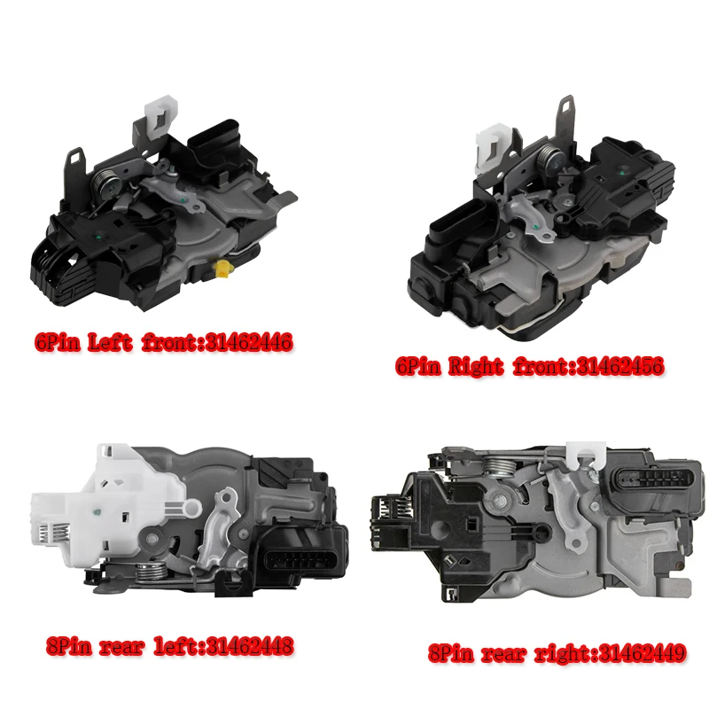

Lock cylinder Car Door Lock 31462446 31462456 31462449 31462448 Door Lock Actuator For Volvo C40 S60 S90 V60 V90 XC40 XC60 XC90