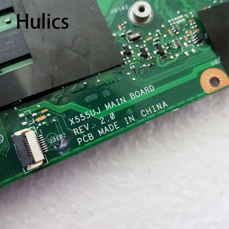 Hulics Used X555UJ Motherboard For ASUS X555UF  F555U X555UB X555UQ I7-6500U 4G RAM Laptop