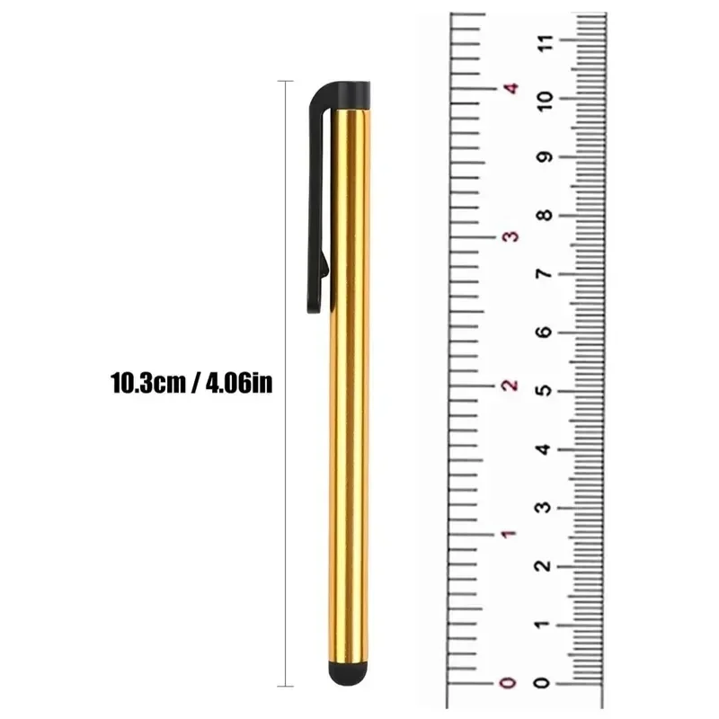 2/4pcs Capacitive Stylus Touch Screen Pen For IPad Pro IPhone Universal Tablet PC Soft Head Phone Stylus Touch Pens