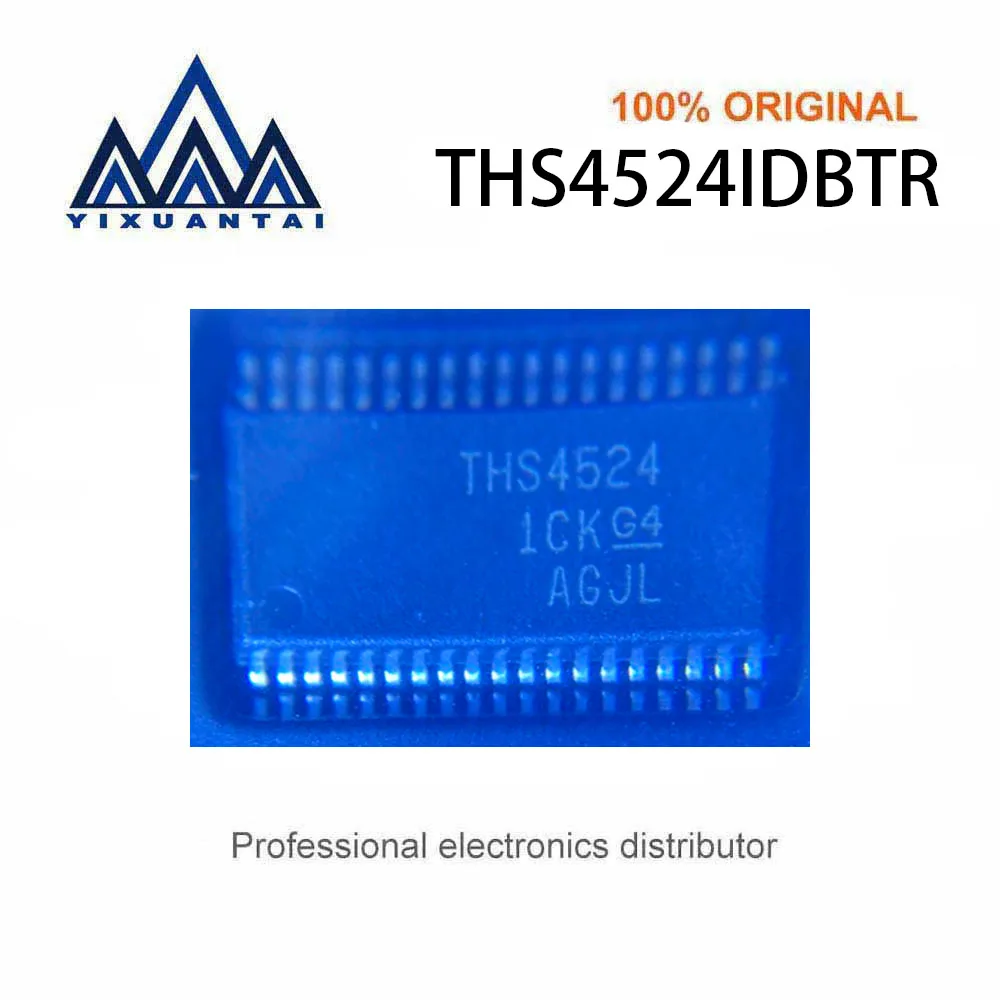 

10pcs/Lot THS4524IDBTR THS4524IDB THS4524【IC OPAMP DIFF 4 CIRCUIT 38TSSOP】New