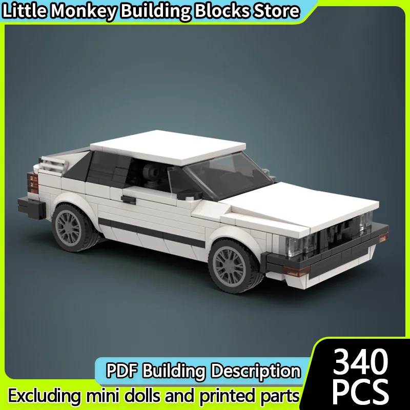 

Speed Racing Car Model MOC Building Bricks GT Two-Door Coupe Modular Technology Children Holiday Gifts Assemble Toys Suit