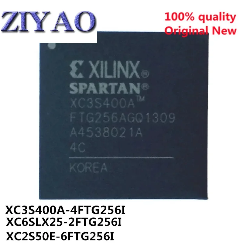 5PCS  XC3S400A-4FTG256I BGA-256Brand XC2S50E-6FTG256I XC2S50E XC6SLX25-2FTG256I New Original Authentic IC Chip