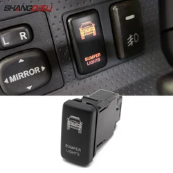 LED DRL Light Bar Push Button Bumper Lights Switch For Toyota Land cruiser Hilux Prado 120 FJ CRUISE 12V 2A