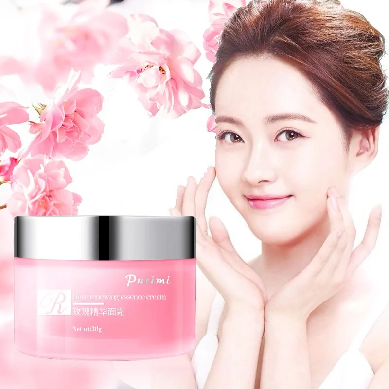 

30g Rose Renewing Face Cream Nutritions Anti-Aging Moisturizing Firming Dark Spots Rose Brighten Essence Whitening Beauty Health