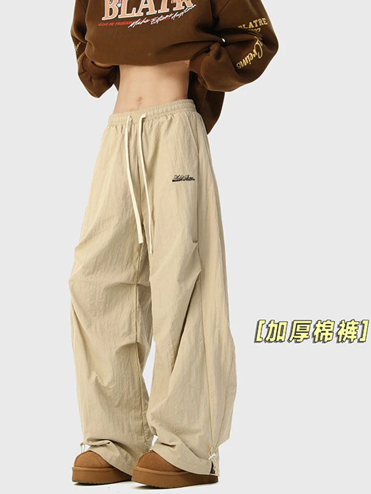 

Northeast China -40 Deee Cotton Pants Men's Winter Thiened Straight Leg Workwear Trousers American Retro Long Pants