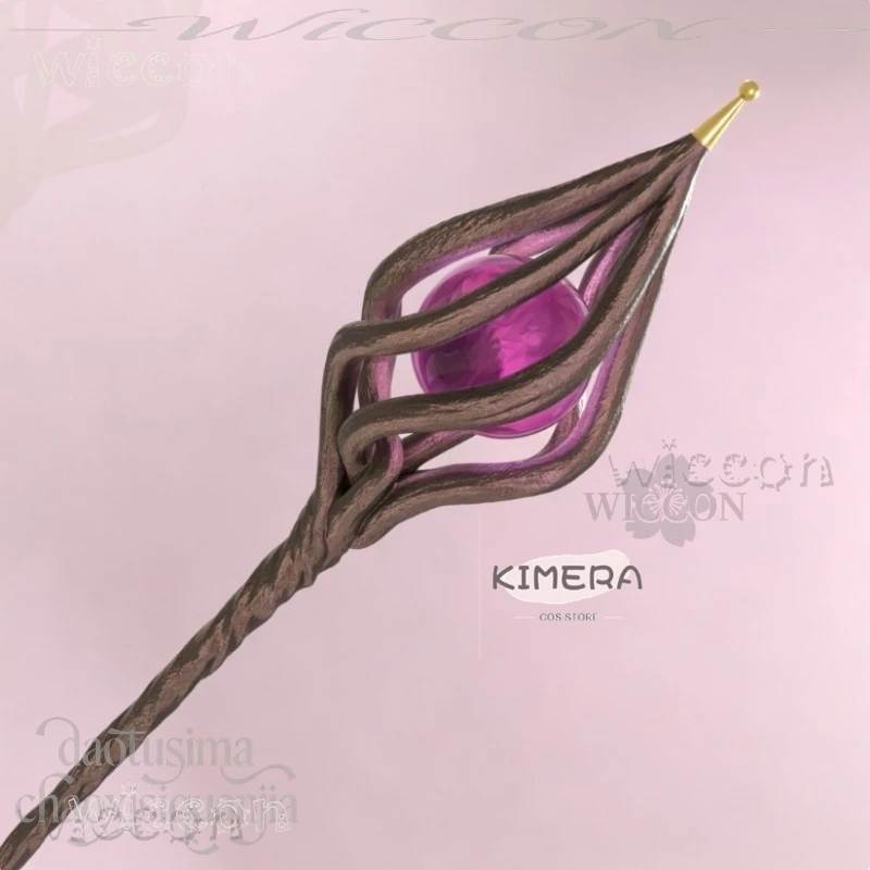 Halloween Witch Hat Atelier Ininia Magic Staff 3D PLA Kawaii Prop Accessory Christmas Adult anime Cosplay costumes sets - view 4
