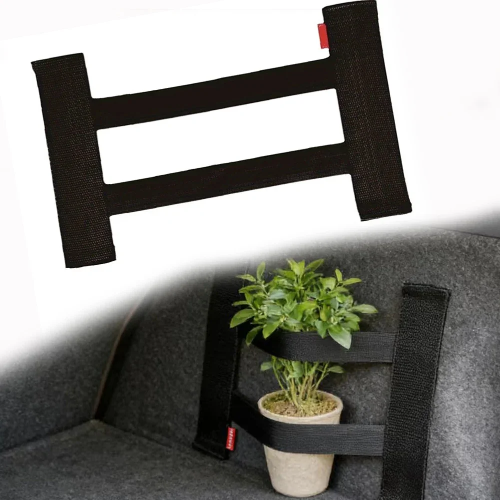 Car Trunk Storage Device Hook And-Loop Strong Adhesion Fixed Straps Solid Color Baggage Debris Anti-drop M-agic Stickers