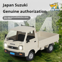 WPL 1/10 D14 Suzuki Small Truck Remote Control Car 4wd Drift Micro Truck Off-Road Truck Simulation Model Toy Holiday Gift